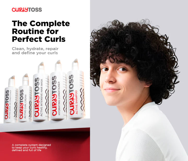 CurlyToss Gift Kit 5-Step Curl Care Set – Complete Routine for Hydrated Defined Curls
