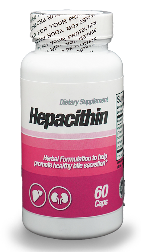 Hepacithin Herbal Liver Support – Promotes Healthy Bile Secretion & Digestive Detox